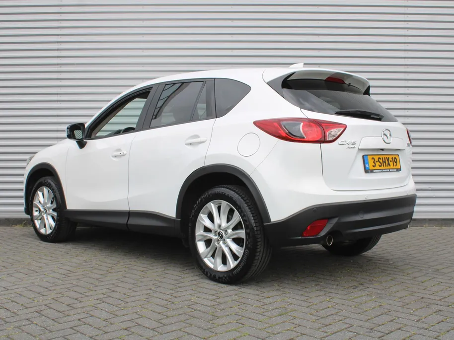 Mazda CX-5 2.0 GT-M 4WD | Stoelverwarming | 19' LM | Clima | Navi | Leer | Cruise | Camera | Xenon | Volledig dealer onderhouden! | Zeer nette auto |