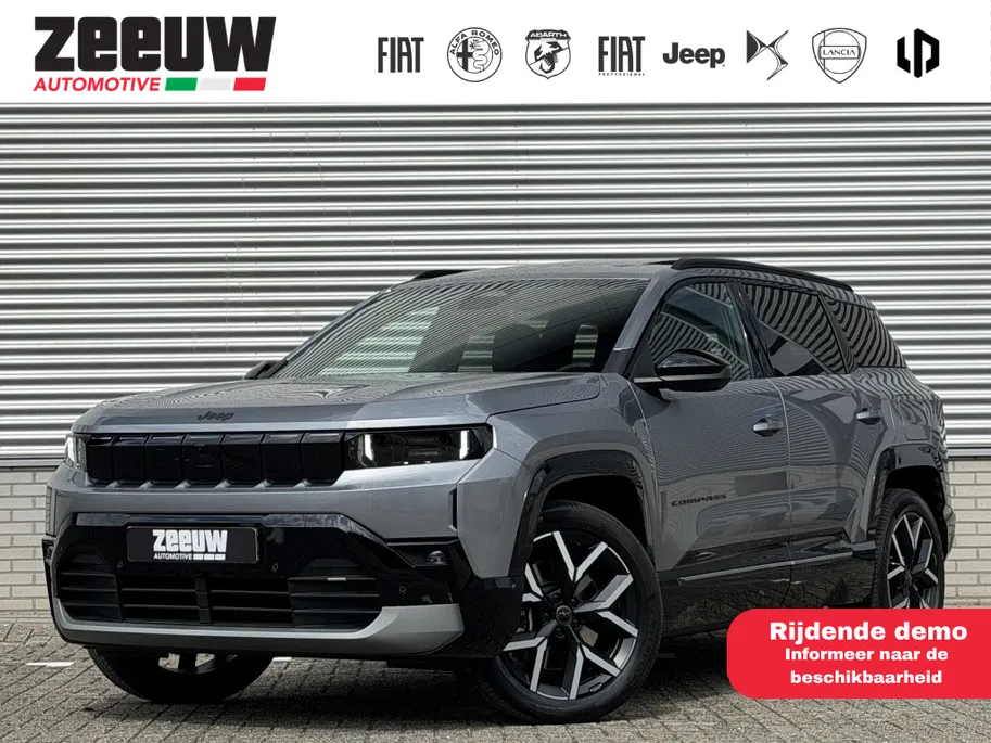 Jeep Compass First Edition 74 kWh | Schuifdak | Premium | 360cam | 20'