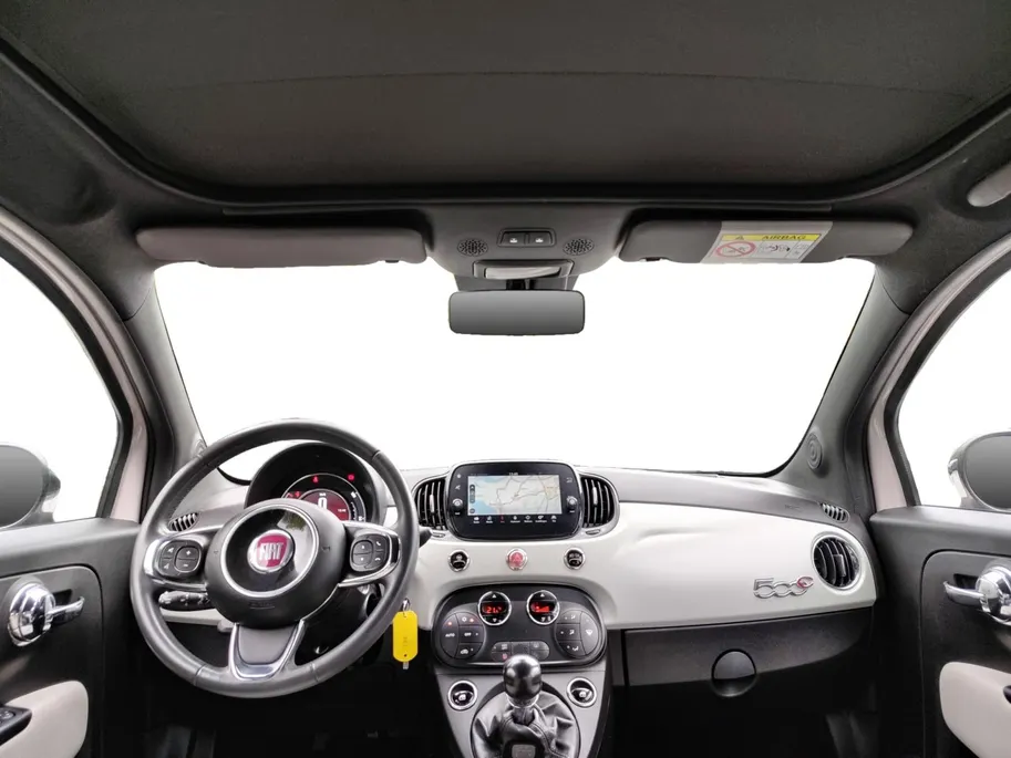 Fiat 500 1.2 Star Cabriolet! Navigatie, Airco Etc! Super mooie uitvoering! NU RIJKLAAPRIJS incl. 12 Maandag GARANTIE! Premiumpakket GRATIS!!