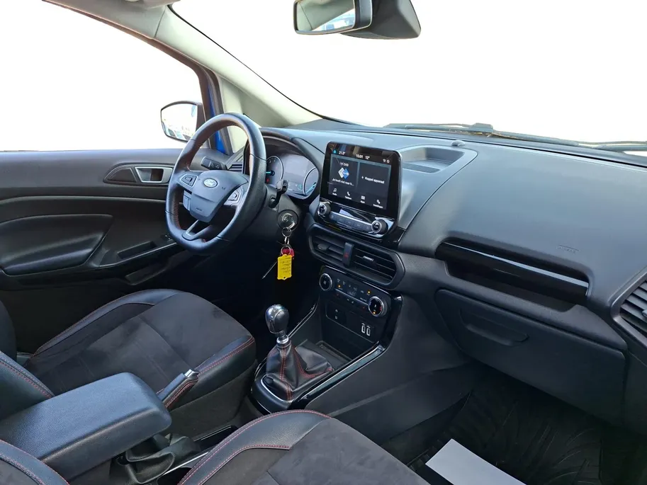 Ford EcoSport 1.0 EcoBoost ST-Line | Stoel- stuur en voorruitverwarming | Navigatie via Apple Carplay & Android auto | Cruise control