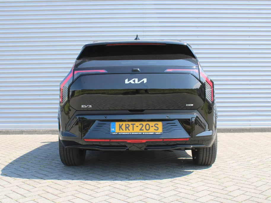 Kia EV3 GT-PlusLine 81.4 kWh | Stuur-/stoelverwarming + ventilatie | Camera rondom | Schuifdak | Leer | HUD | Elek. stoelverstelling + achterklep |