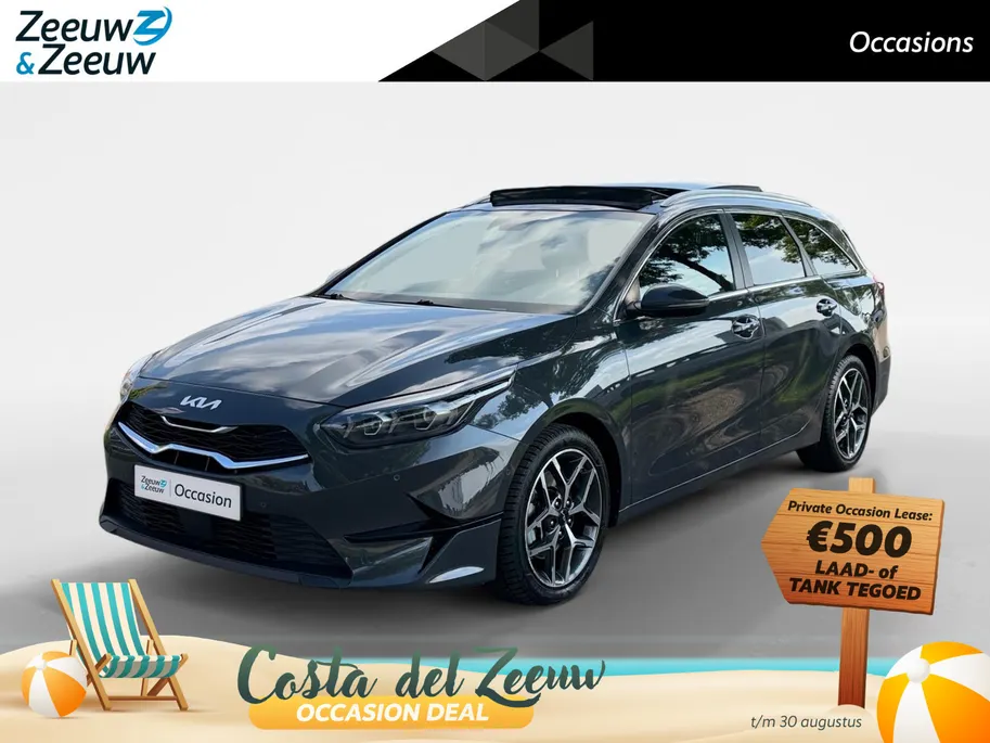 Kia Ceed Sportswagon 1.0 T-GDi MHEV Launch Edition |Automaat| Schuif/Kantel Dak | Elekt. Achterklep | Adaptieve Cruise Control | Stoel/Stuurverwarming |