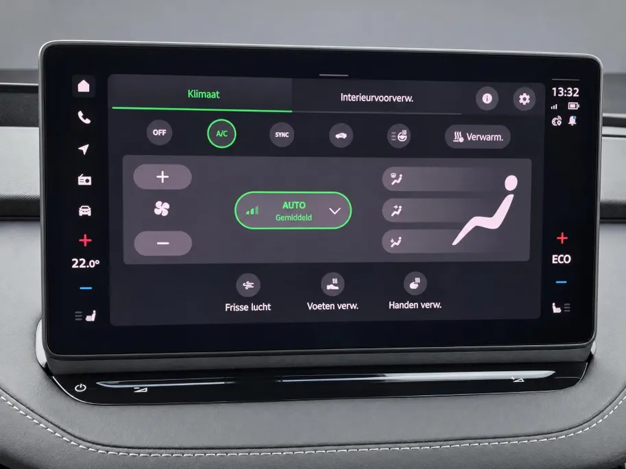 Škoda Elroq 85 Sportline | Drive pakket | Business upgrade - advanced | Light band | Trekhaak wegklapbaar | black pakket | 21 inch velgen + All Season banden |