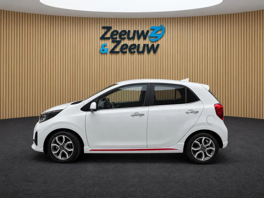 Kia Picanto 1.0 DPi GT-Line Dealer onderhouden | Navigatie | Leder interieur | Climate control | Lichtmetaal |