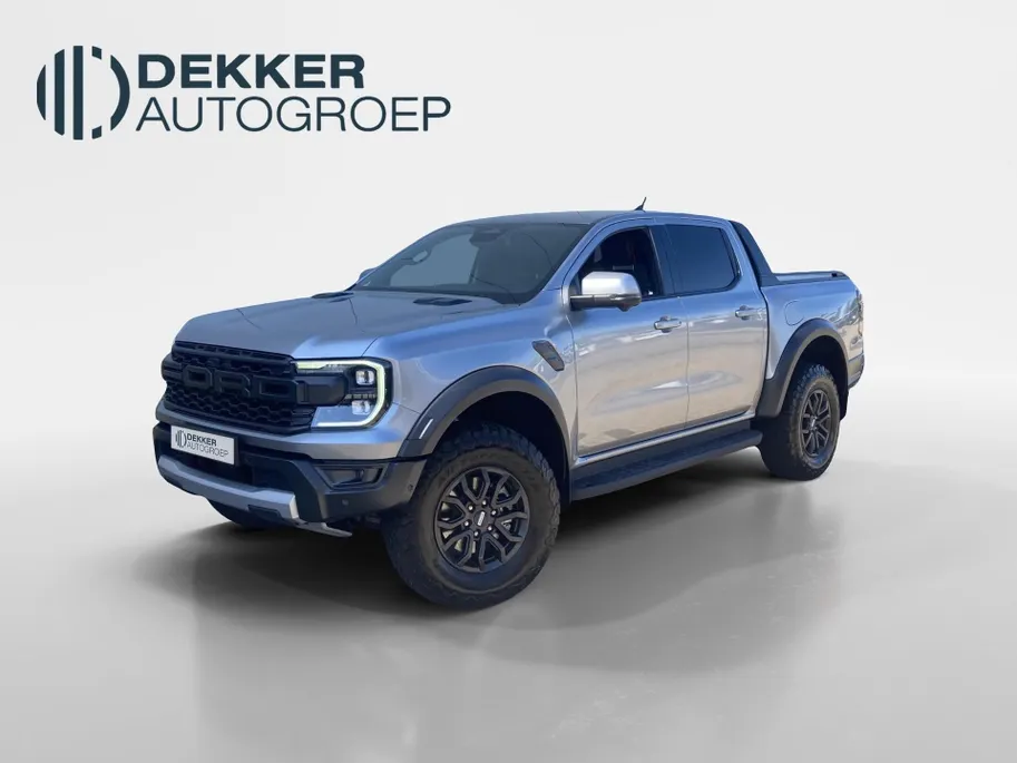 Ford Ranger 3.0 V6 Ecoboost Raptor 291 pk 4WD Automaat Benzine -grijs kenteken 2 persoons - elektrische rollertop - heavy duty vering