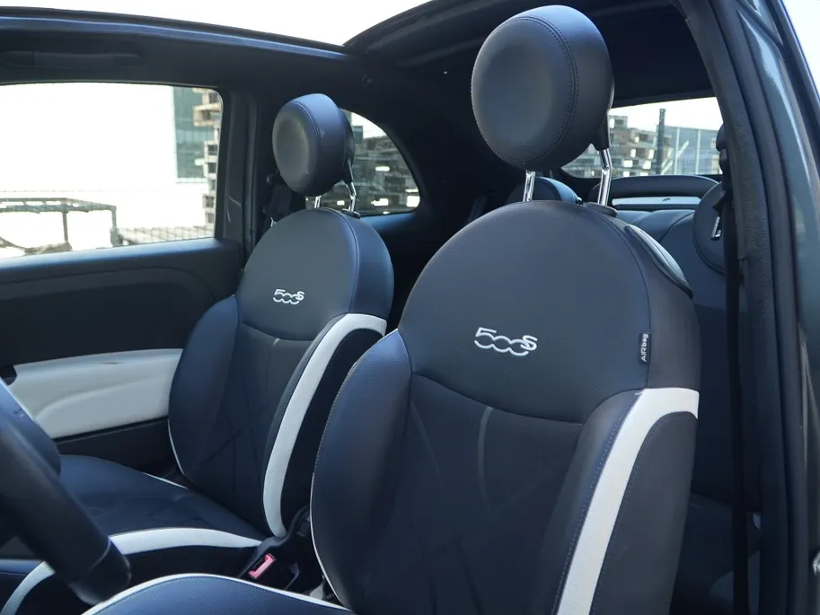 Fiat 500C TwinAir Turbo 80 PK Sport | Carplay | Cruise | PDC | 16'