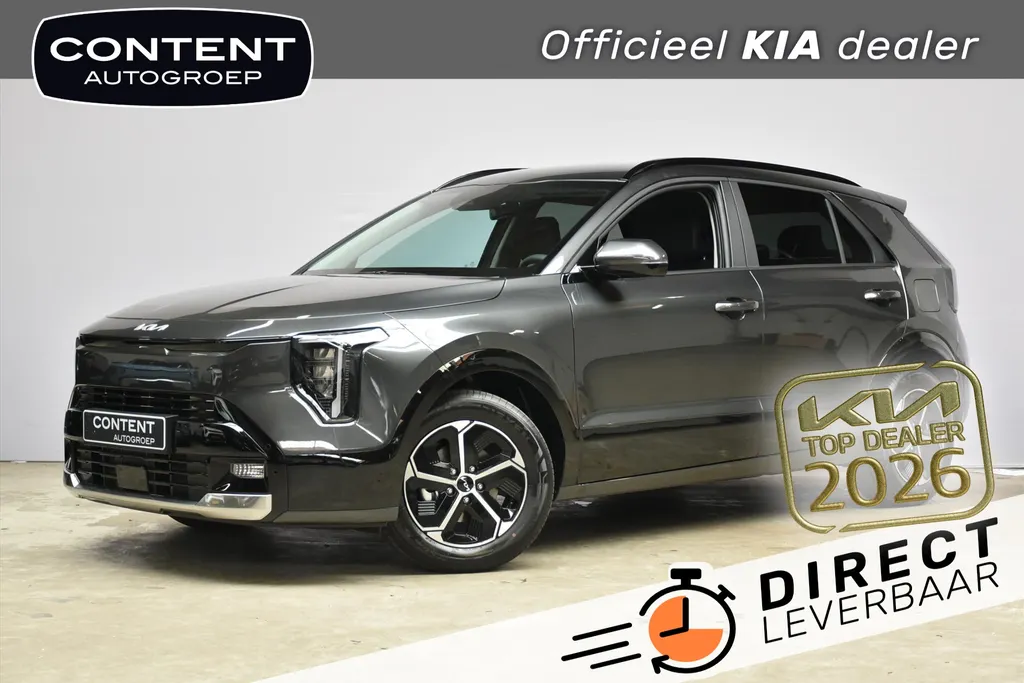 Kia Niro 1.6 GDi Hybrid 138pk DCT6 DynamicLine Direct leverbaar!