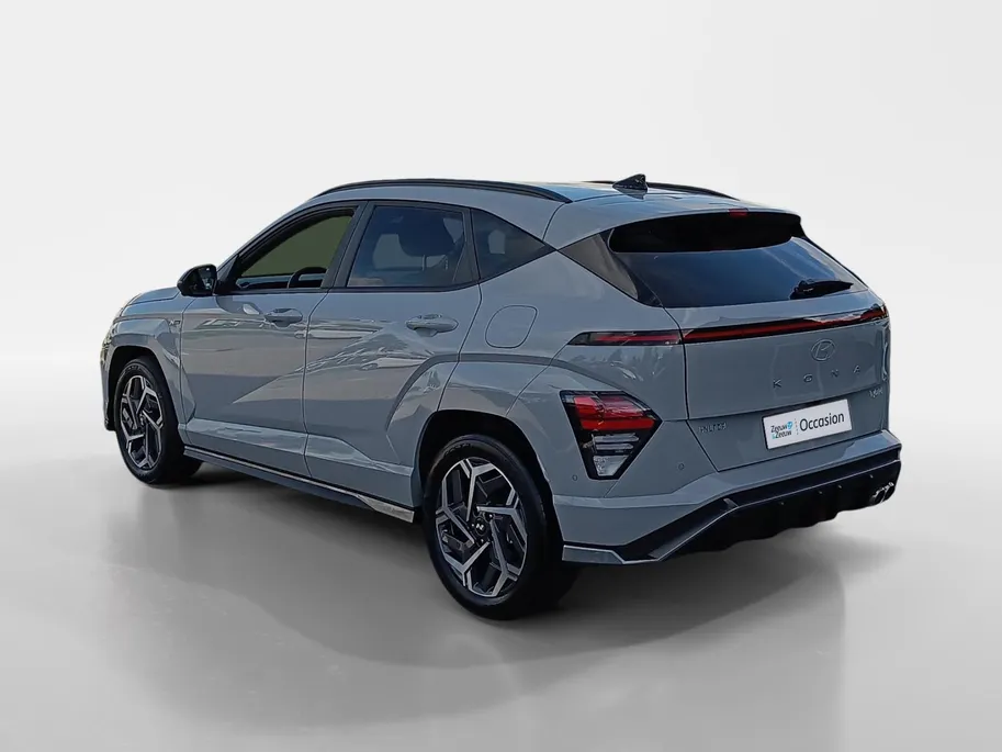 Hyundai Kona 1.6 GDI HEV N Line Sky | Apple Carplay/Android Auto | Kunstlederen/suede bekleding | Lichtmetalen velgen 5-spaaks 18 | Schuif/kanteldak
