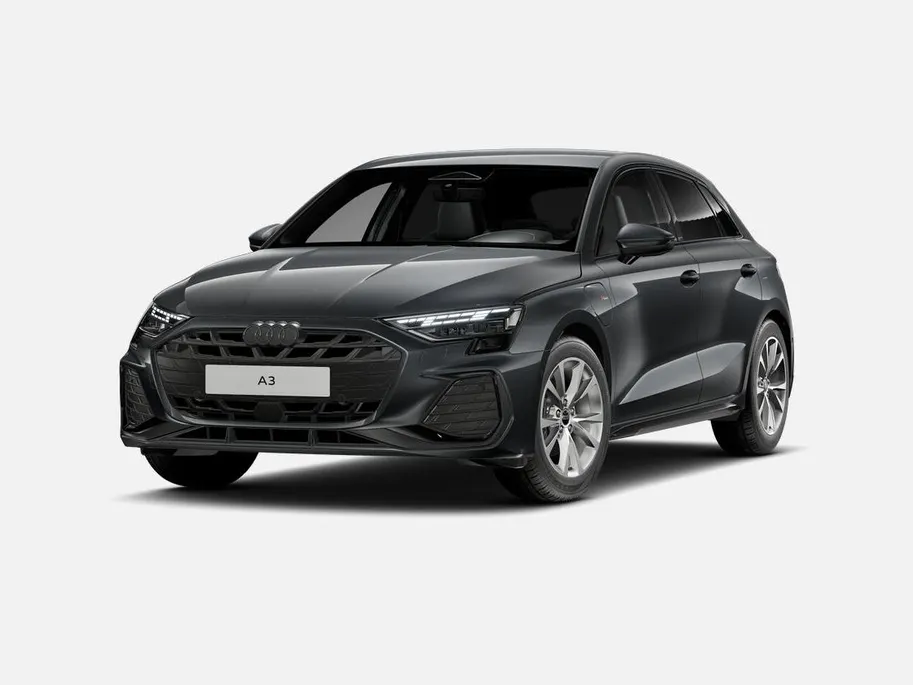 Audi A3 Sportback 40 TFSI e S edition 204 PK · Comfortpakket plus · Optiekpakket zwart plus · Assistentiepekket rijden met parking plus