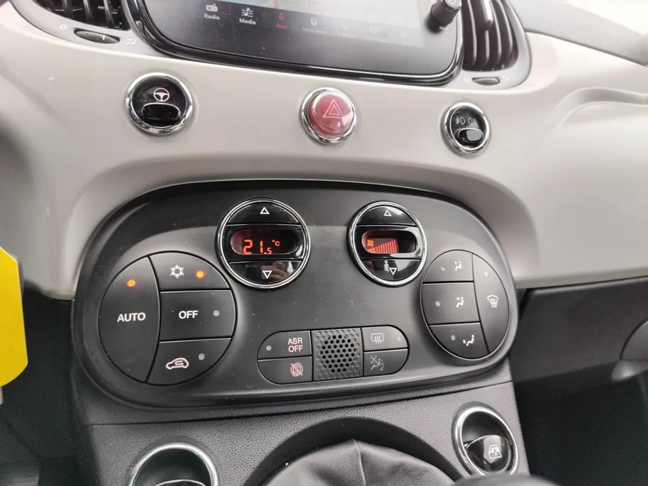Fiat 500 1.2 Star Cabriolet! Navigatie, Airco Etc! Super mooie uitvoering! NU RIJKLAAPRIJS incl. 12 Maandag GARANTIE! Premiumpakket GRATIS!!