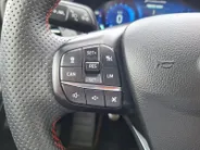 Ford Focus Wagon 1.0 EcoBoost Hybrid ST Line X 155Pk | NL-Auto | 1e eigenaar | Winterpack | Driver Assistancepack | El. Trekhaak | 18' Lichtmetaal | Adaptive Cruisecontrol | Dodehoekdetectie | AGR-best. stoel | B&O Audio |