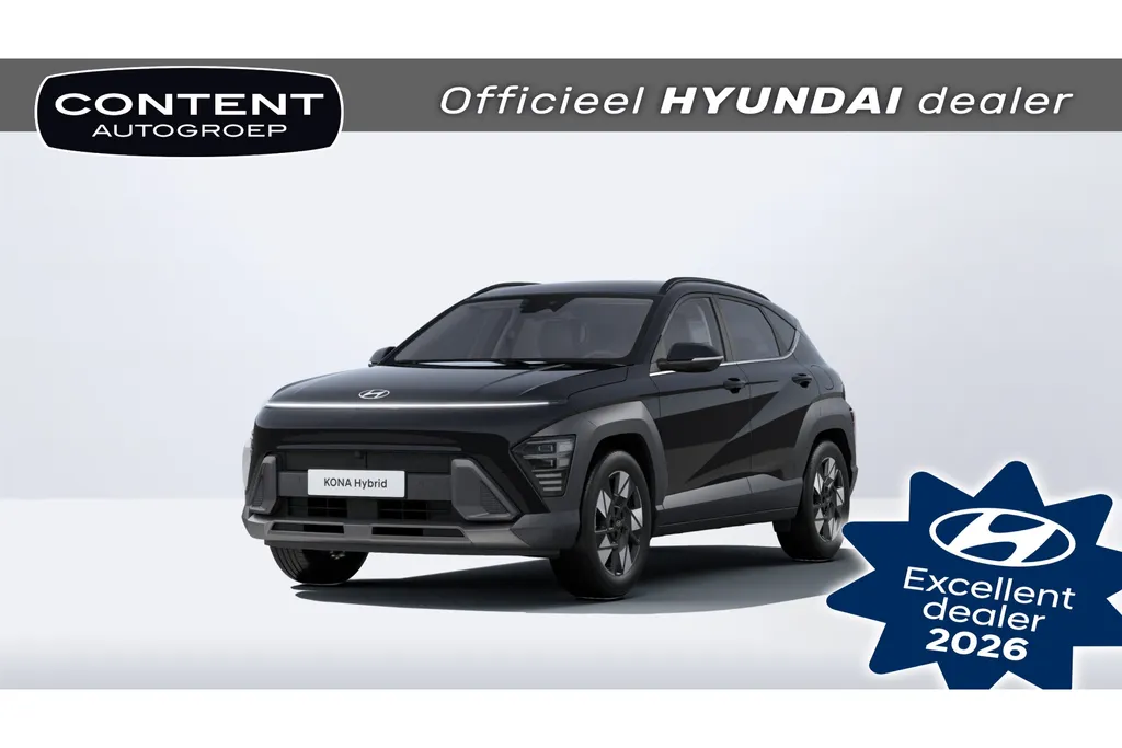 Hyundai Kona 1.6 GDI HEV 138pk DCT Premium | Snel Leverbaar