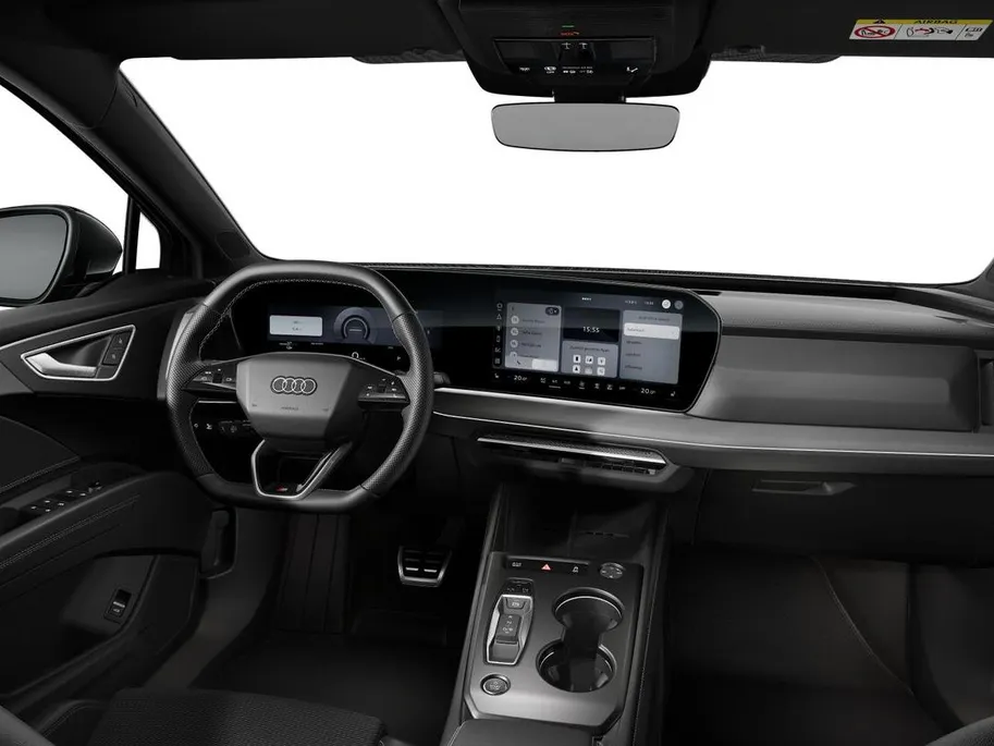 Audi Q4 Q4 S edition performance 82 kWh 286 PK · Glazen panoramadak · Trekhaak elek. wegklapbaar · Optiekpakket zwart