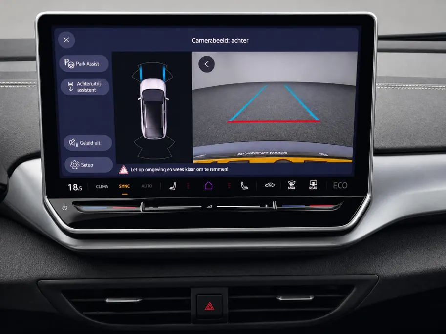 Volkswagen ID.4 Limited Edition 58 kWh accu 190 PK · Achteruitrijcamera · Draadloze telefoonlader · Sfeerverlichting · All- Season banden ·  Lederen bekleding 'Diamond stitching'