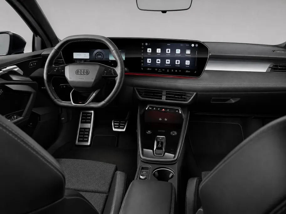 Audi A3 Sportback 40 TFSI e-hybrid S edition 204 PK · Optiekpakket zwart plus · Warmtewerend donker getint glas · Lichtpakket pro ambient light