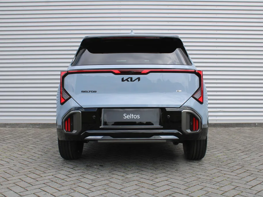 Kia Seltos 1.6 T-GDi DCT7 X-Line Demo Edition | Stuur-/stoelverwarming + ventilatie | 360 Camera | Leer | Elek. stoelverstelling | Telefoonlader | LED | 19' LM |