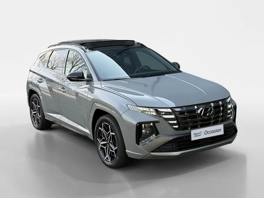 Hyundai Tucson 1.6 T-GDI PHEV N Line Sky 4WD | Pano | Trekhaak | Stoelventilatie/Verwarming | Stuurverwarming | 360 Camera | Keyless | Elektrische klep |