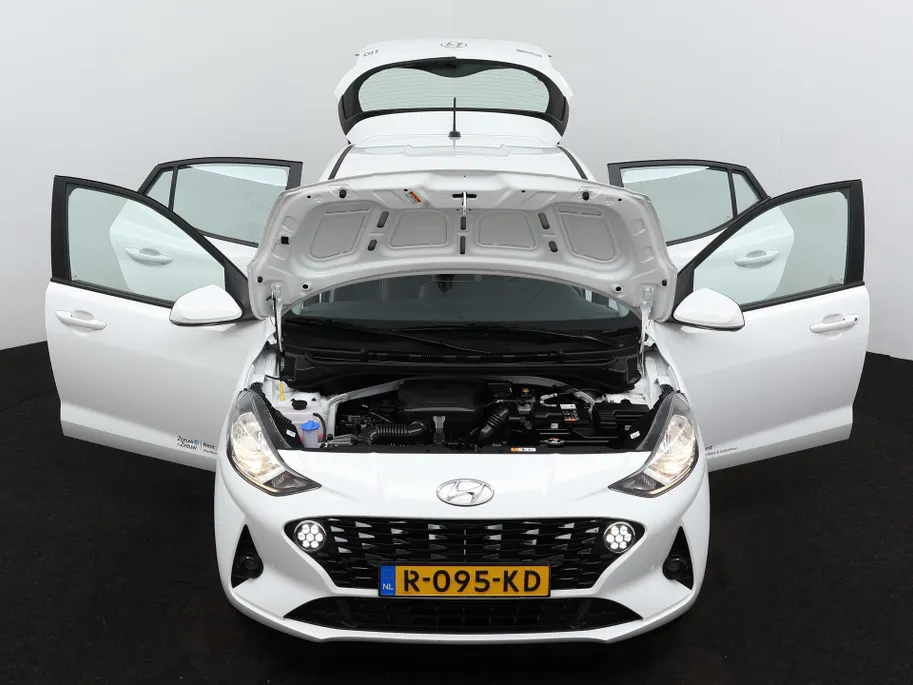 Hyundai i10 1.0 Comfort | Carplay | Airco | Cruise | NU Rijklaarprijs! Incl.12 Maanden, APK, Onderhoudsbeurt etc! Premiumpakket gratis!