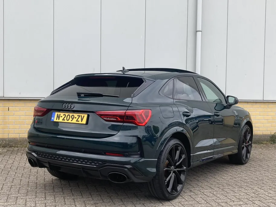 Audi RSQ3 Sportback RSQ3 2.5 TFSI Quattro 400 pk Individual Green Audi Drive Select - Panoramadak - B&O Premium Audio  Elektrisch wegklapbare trekhaak