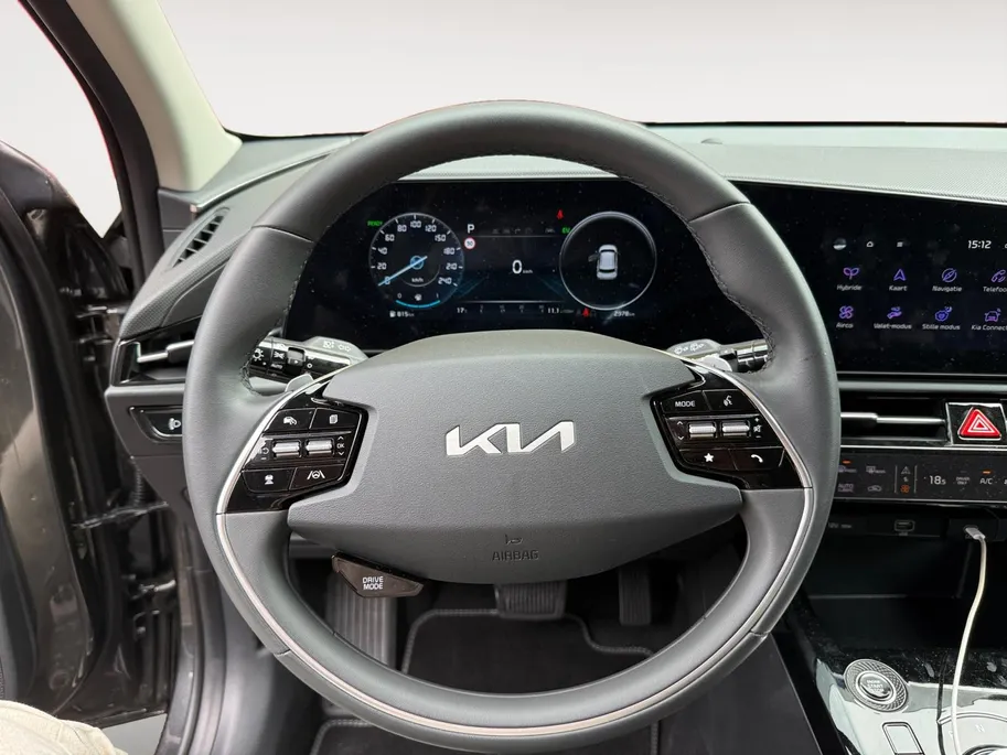Kia Niro 1.6 GDi Hybrid DynamicLine Navi | Metallic lak | Cruise Control Adaptief | Fabrieksgarantie t/m 3 2033 | Keyless entry | Camera |