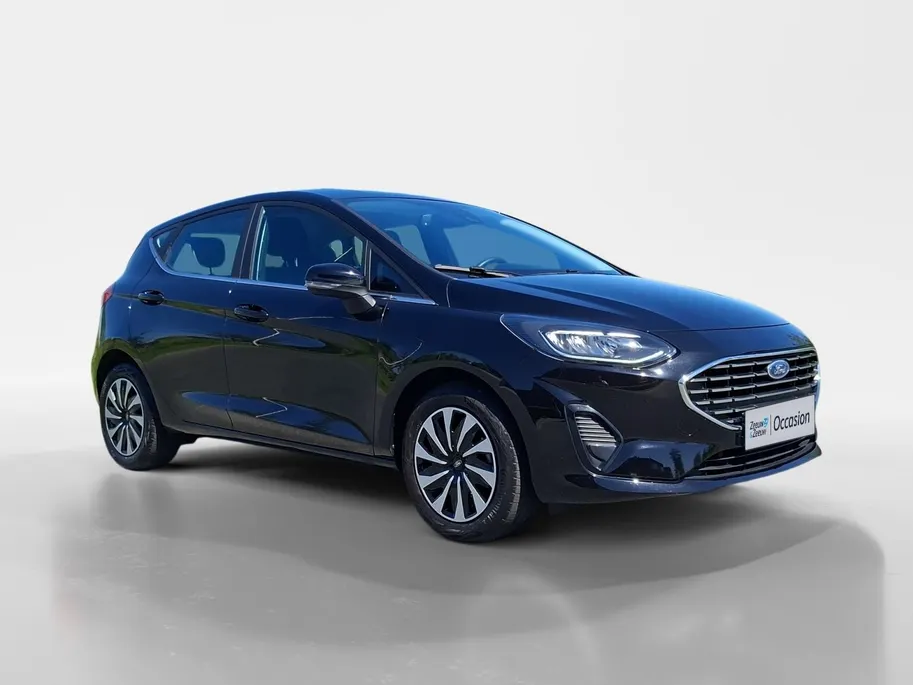 Ford Fiesta 1.0 EcoBoost Hybrid Titanium | NL-Auto | 1e Eigenaar | Winterpack | Keyless Entry | LED | Parkeersensoren