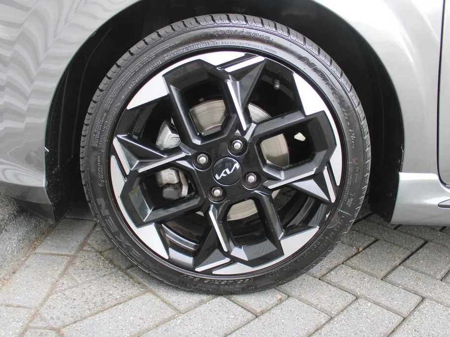 Kia Picanto 1.0 DPI GT-Line | Stuur-/stoelverwarming | Schuifdak | Camera | Dodehoek detectie | Telefoonlader | Clima | Navi | 16' LM | LED | Cruise |