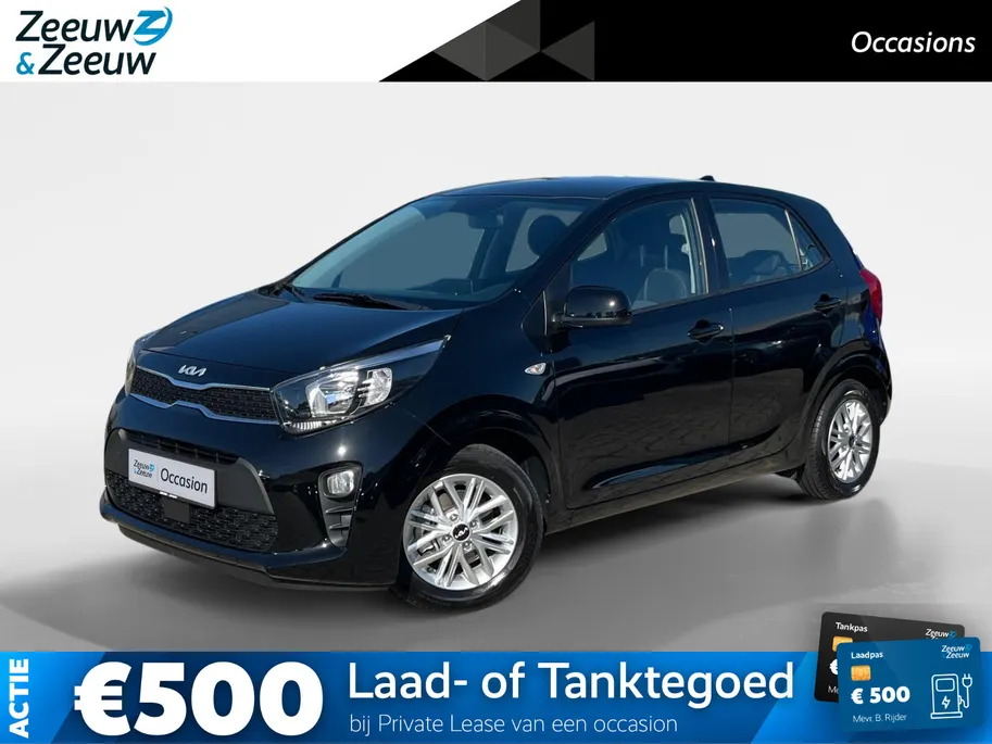Kia Picanto 1.0 DPi DynamicLine | Private lease €309 per maand! Resterende fabrieksgarantie TM 2031 | Airco | Elektrische ramen | Elektrische zijspiegels | Apple CarPlay & Android Auto