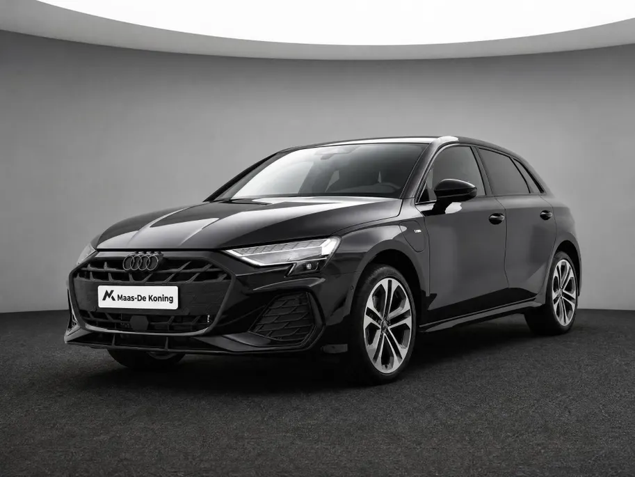 Audi A3 Sportback 40 TFSI e S edition 204 PK · Sonos premium met 3D geluid · Comfortsleutel zonder safelock · Assistentiepakket rijden en parkeren plus