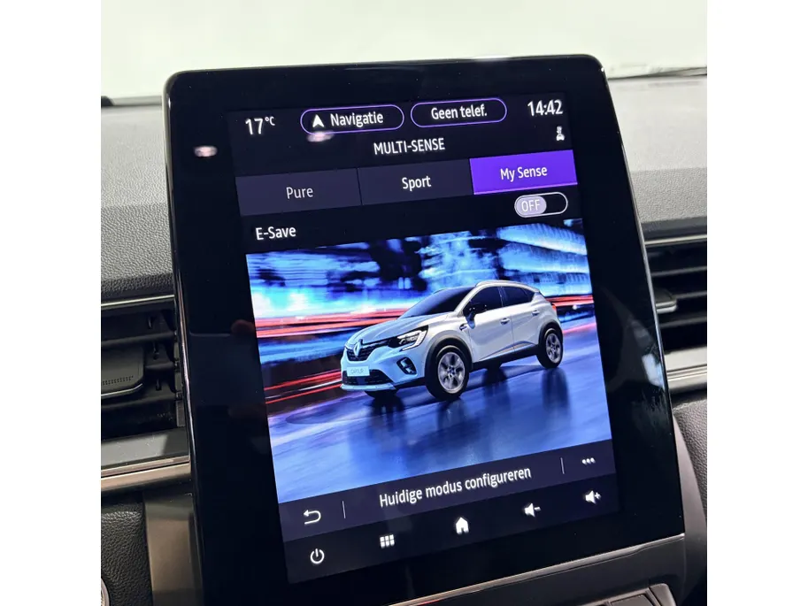 Renault Captur 160PK E-Tech Plug-in Hybrid Edition One Automaat | 360 Camera | 9,3' Navi  | Cruise Control | Climate Control | Apple CarPlay/Android Auto | Lichtmetalen Velgen | Full LED | Licht & Regen Sensor |