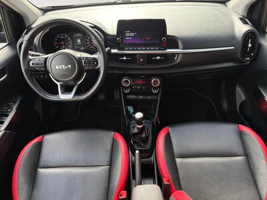 Kia Picanto 1.0 DPi GT-Line Edition | All Season Banden | Camera | Leder | Apple Carplay | Android Auto | Navi | Lichtmetalen Velgen |