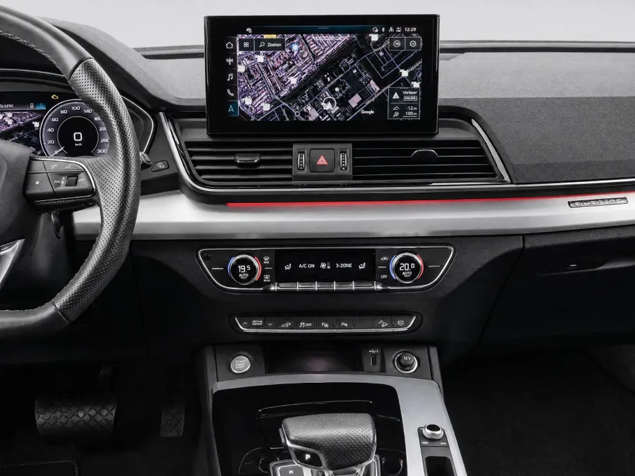Audi Q5 Sportback 50 TFSIe 299 pk S-tronic S edition · Panoramadak · 360 Camera · Elek. Achterklep · Apple/Android Car Play · Navigatie · 20'' Inch ·