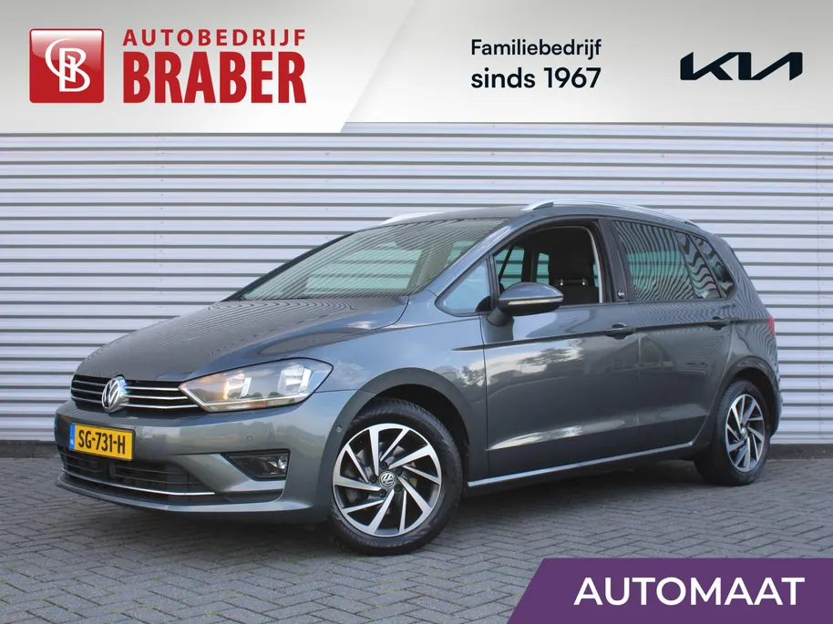 Volkswagen Golf Sportsvan 1.4 TSI Sound | Automaat | Navi | Trekhaak | 16” LM | Stoelverwarming | Cruise adapt. | All seasons | Apple CarPlay/Android Auto |