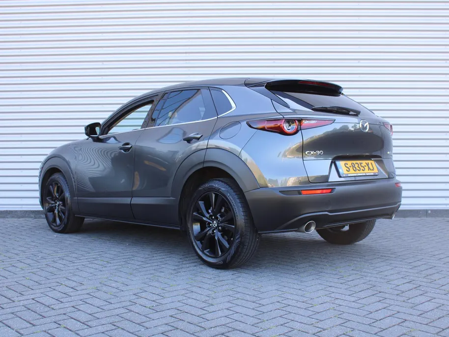 Mazda CX-30 2.0 e-SkyActiv-X M Hybrid Homura | Stoel-/stuurverwarming | Camera | 18' LM | LED | HUD | Dodehoek detectie | Elek. achterklep | Cruise adapt. |