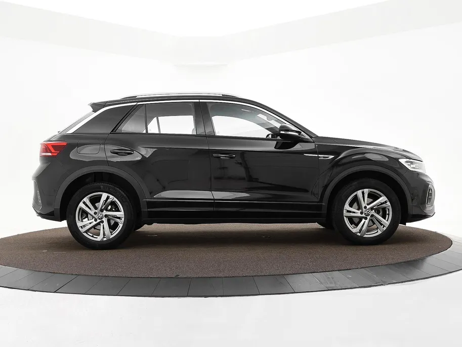 Volkswagen T-Roc 1.5 TSI 150pk DSG R-Line Business · Camera · Apple/Android Car Play · Stoelverwarming · Parkeerassistent · ACC · Draadloze Telefoonlader · Garantie t/m 12-04-2027 of 100.000
