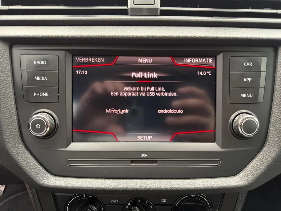SEAT Ibiza 1.0 MPI Reference | 17' Lichtmetalen velgen | Android Auto | Cruise Control | Zeer nette auto | 12 Maanden Bovag Garantie |