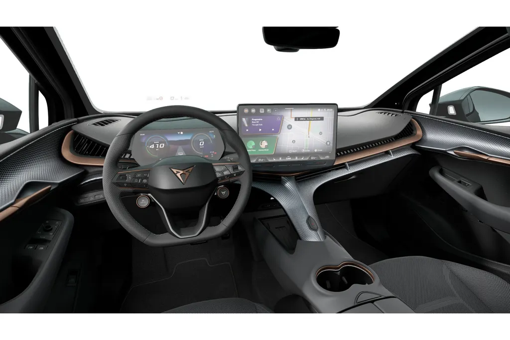 CUPRA Tavascan VZ Extreme | CUP-kuipstoelen vóór, Nappa leder Enceladus Grey | Digitaal instrumentenpaneel (Virtual Cockpit) | Draadloze Apple CarPlay™, Android Auto™