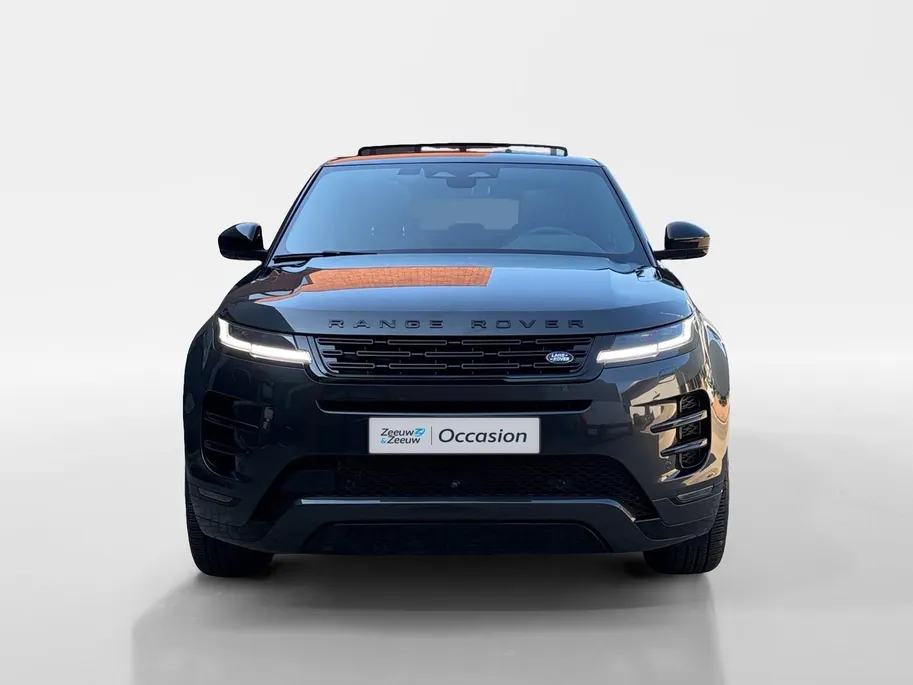 Land Rover Range Rover Evoque 1.5 P270e PHEV AWD SE Dynamic Edition | Black Pack | Keramische coating | Panoramadak | Meridian audio-installatie | Elektrisch verstelbare stoelen incl. geheugenfunctie | 3D camera | Apple/Android Carplay | Elektrisch verstelbare achterklep | Stoelverwar