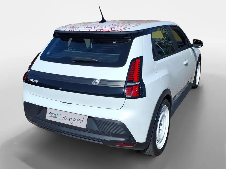 Renault 5 urban range evolution 40 kWh Rallye uniek exemplaar | Daksticker | Clima | Carplay | Snel Leverbaar |