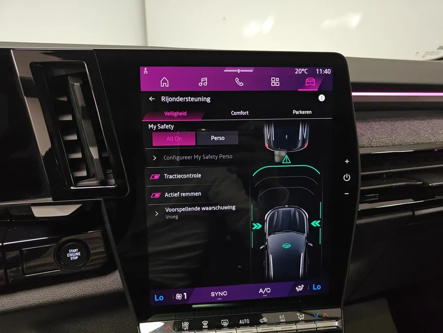 Renault Espace E-Tech full hybrid 200 techno 7p. AUTOMAAT NAVI AIRCO CAMERA CRUISE CONTROLE LM VELGEN APPLE CARPLAY ANDROID AUTO HOGE INSTAP 7 STOELEN ZEER MOOIE AUTO