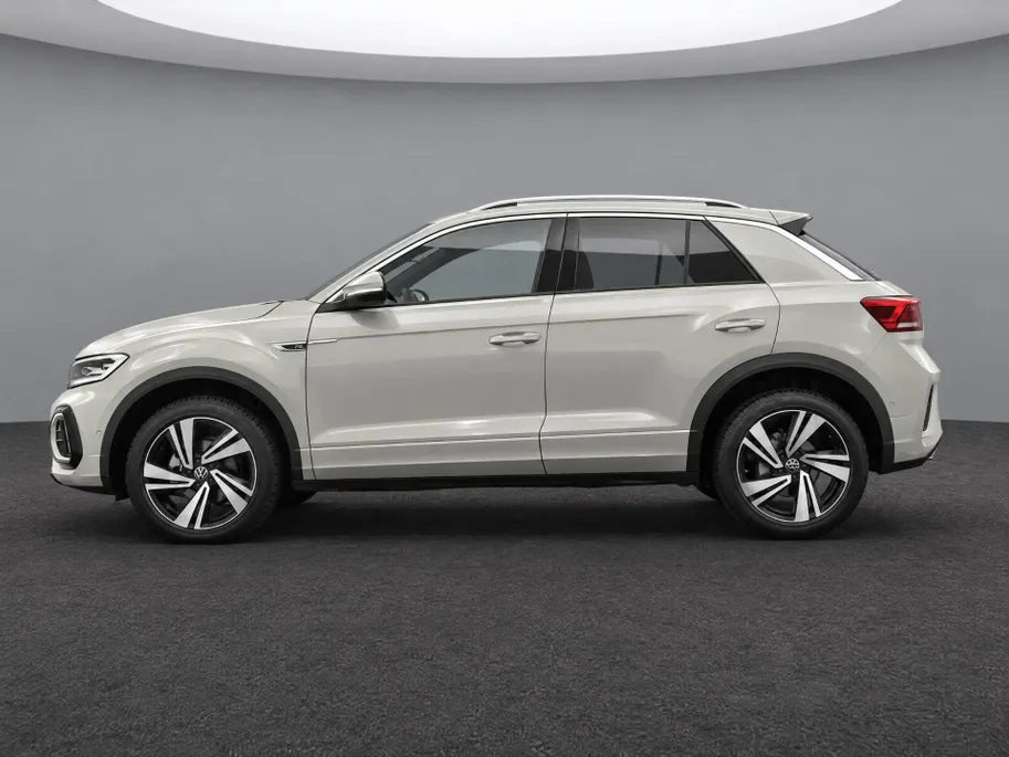 Volkswagen T-Roc 1.5 TSI 150pk DSG R-Line · Camera · Keyless · Dodehoeksensor · Stoelverwarming · ACC · Elek. Achterklep · 18'Velgen · Garantie t/m 19-02-2027