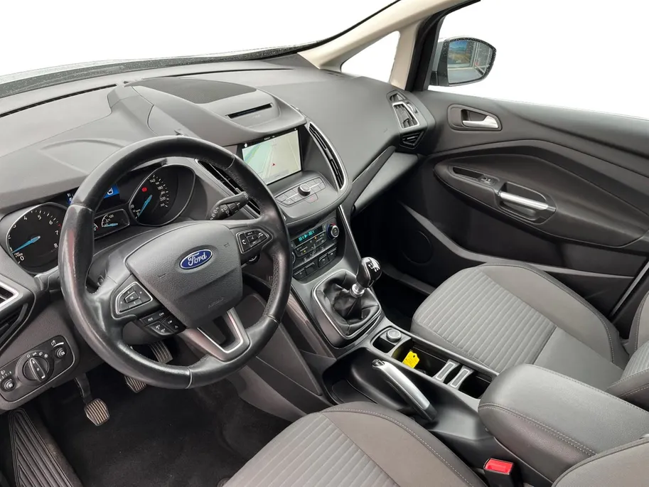 Ford C-MAX 1.0 Titanium |Trekhaak| Apple Carplay/Android Auto| Verwarmde voorruit| 12 maanden Bovag garantie| Nieuwe Apk|