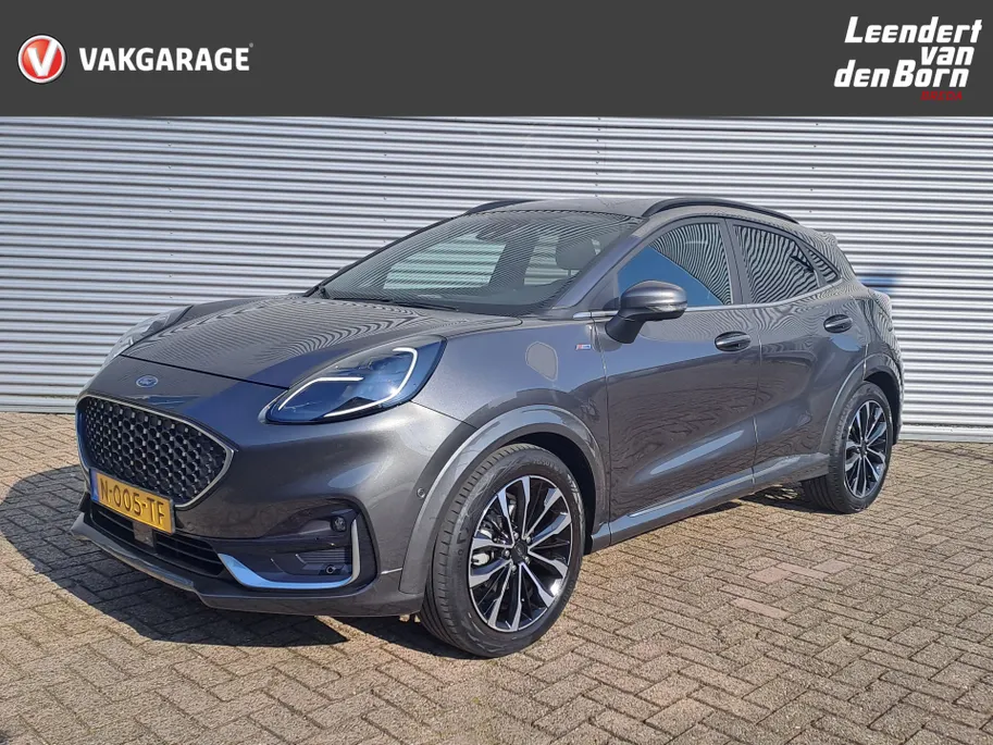 Ford Puma 1.0 EcoBoost Hybrid ST-Line X Vignale | B&O | Leer | Massage Stoelen | verwarmbare voorruit | Navi | ECC | Camera