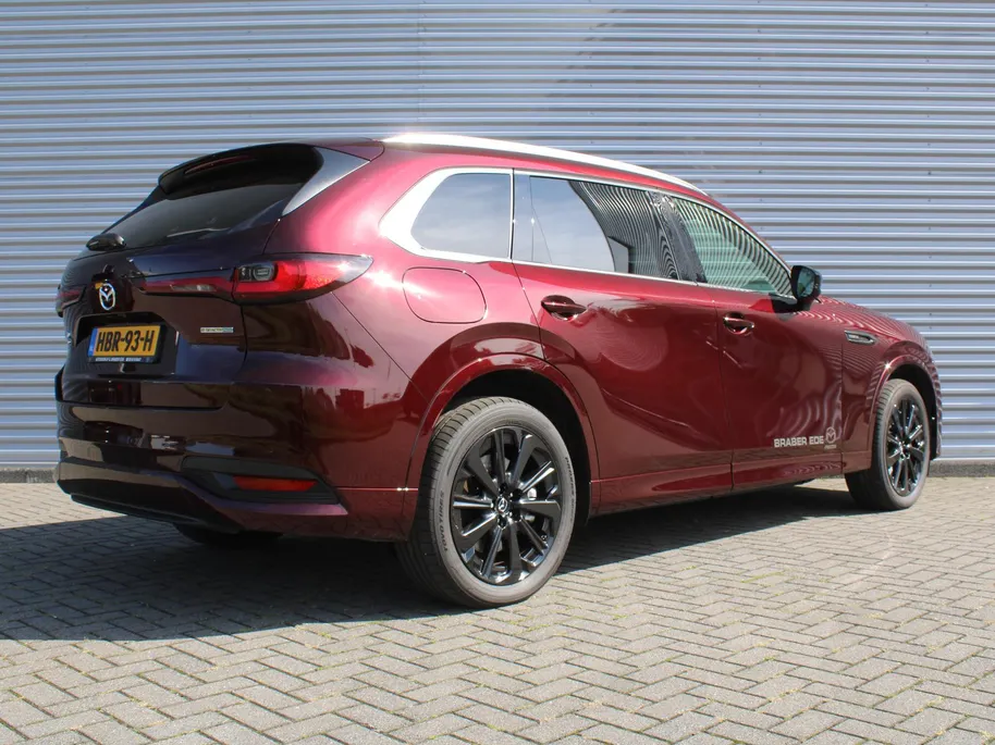 Mazda CX-80 2.5 e-SkyActiv PHEV Homura Plus | Stuur-/stoelverwarming+ventilatie | Schuifdak | Leer | HUD | Elek. stuur-/stoelverstelling | Camera rondom | 20' LM |