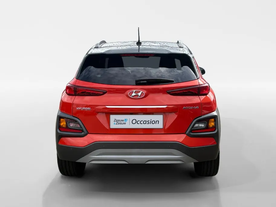Hyundai Kona 1.0T Premium | Elek. stoelverstelling | Stoelverwarming | Navi | Leder