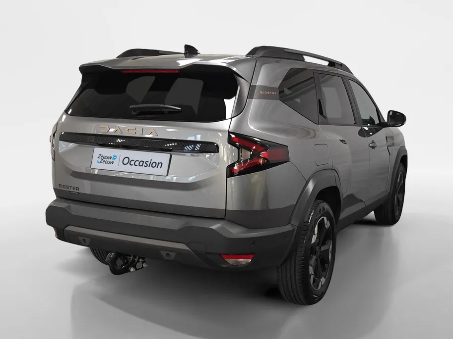 Dacia Bigster 1.8 Hybrid 155 Extreme AUTOMAAT NAVI TREKHAAK AIRCO 360CAMERA CRUISE CONTROLE SCHUIFKANTELDAK APPLE CARPLAY ANDROID AUTO ZEER MOOIE AUTO DEALER ONDERHOUDEN