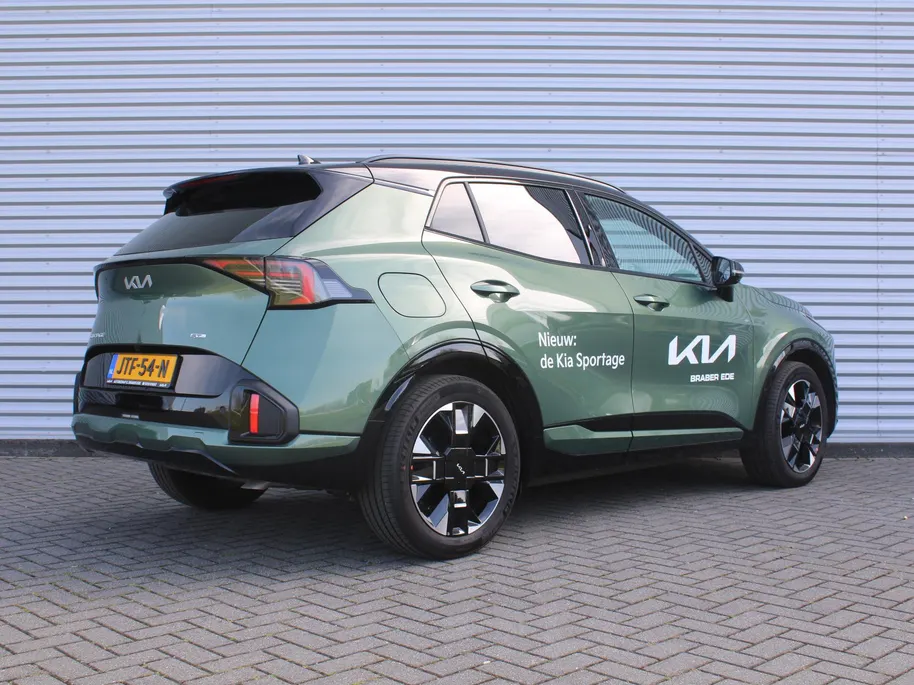 Kia Sportage 1.6 T-GDi Plug-in Hybrid GT-PlusLine | Stuur-/stoelverwarming + ventilatie | Schuifdak | 360 Camera | HUD | LED | Elek. stoelverstelling + achterklep |