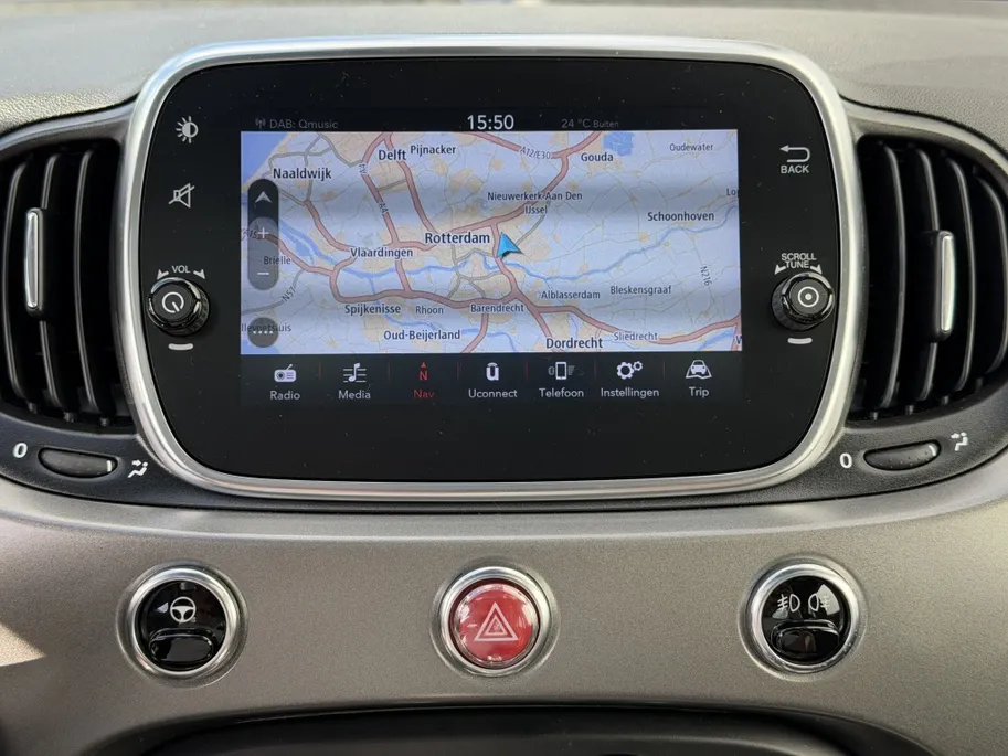 Fiat 500 1.0 Hybrid 70 PK Sport | Schuifdak | Beats | Navi | Carplay | 16'