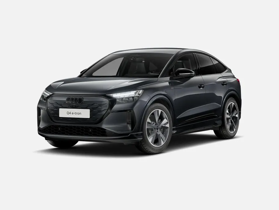 Audi Q4 Sportback Q4 Sportback S edition performance 286 PK · Trekhaak elek. wegklapbaar · Exterieurpakket zwart · Lendensteunen