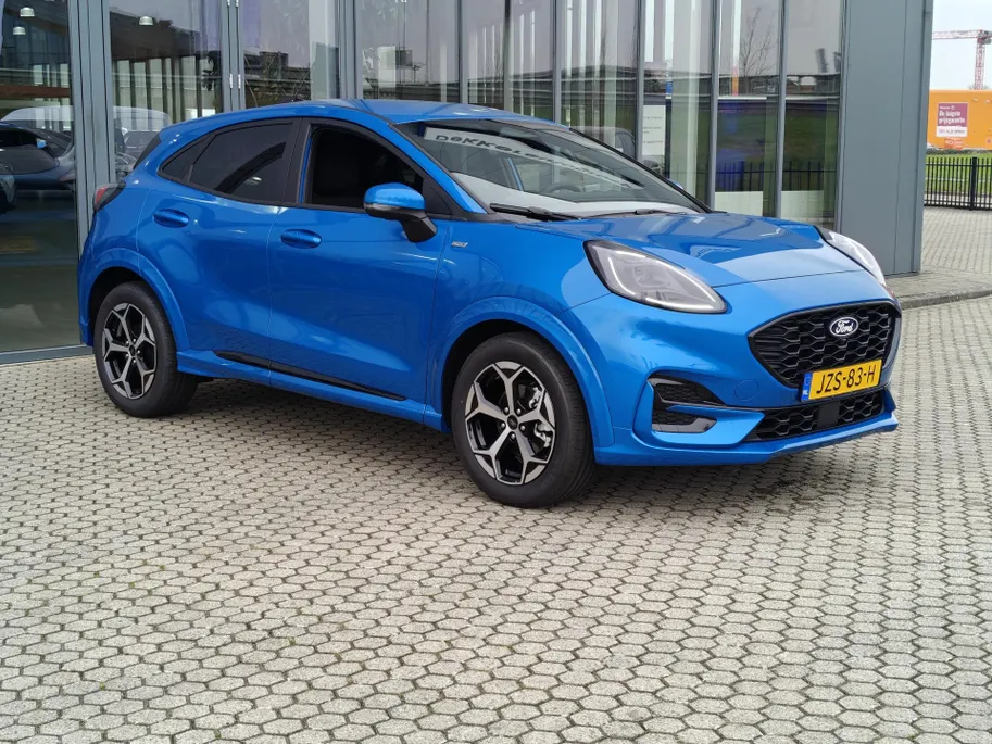 Ford Puma 1.0 EcoBoost Hybrid ST-Line | NIEUW | TREKHAAK | WINTER PACK | COMFORT PACK | DIGITAL AQUA BLUE