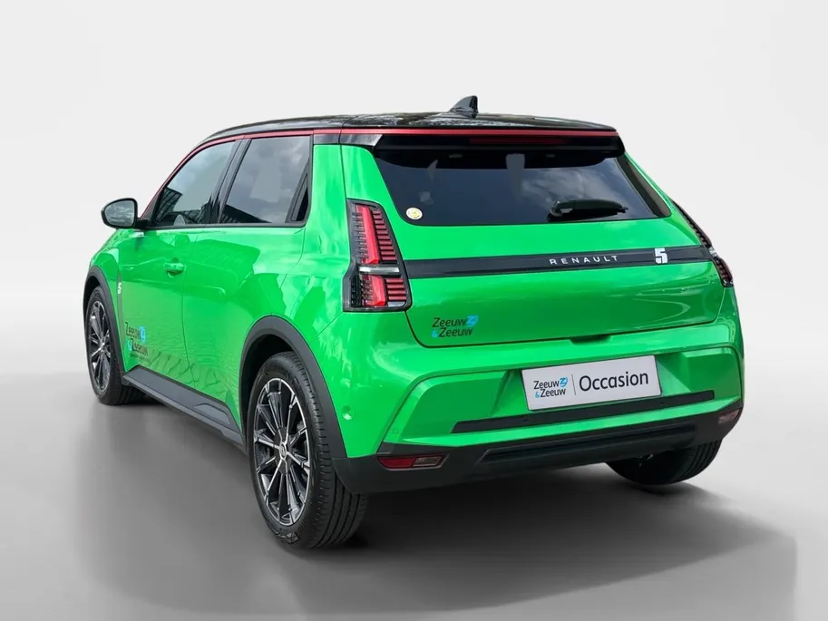 Renault 5 urban range techno 40 kWh AUTOMAAT NAVI AIRCO CAMERA CRUISE CONTROLE APPLE CARPLAY ANDROID AUTO LM VELGEN STOELVERWARMING STUURVERWARMING ZEER MOOIE AUTO DEALER ONDERHOUDEN